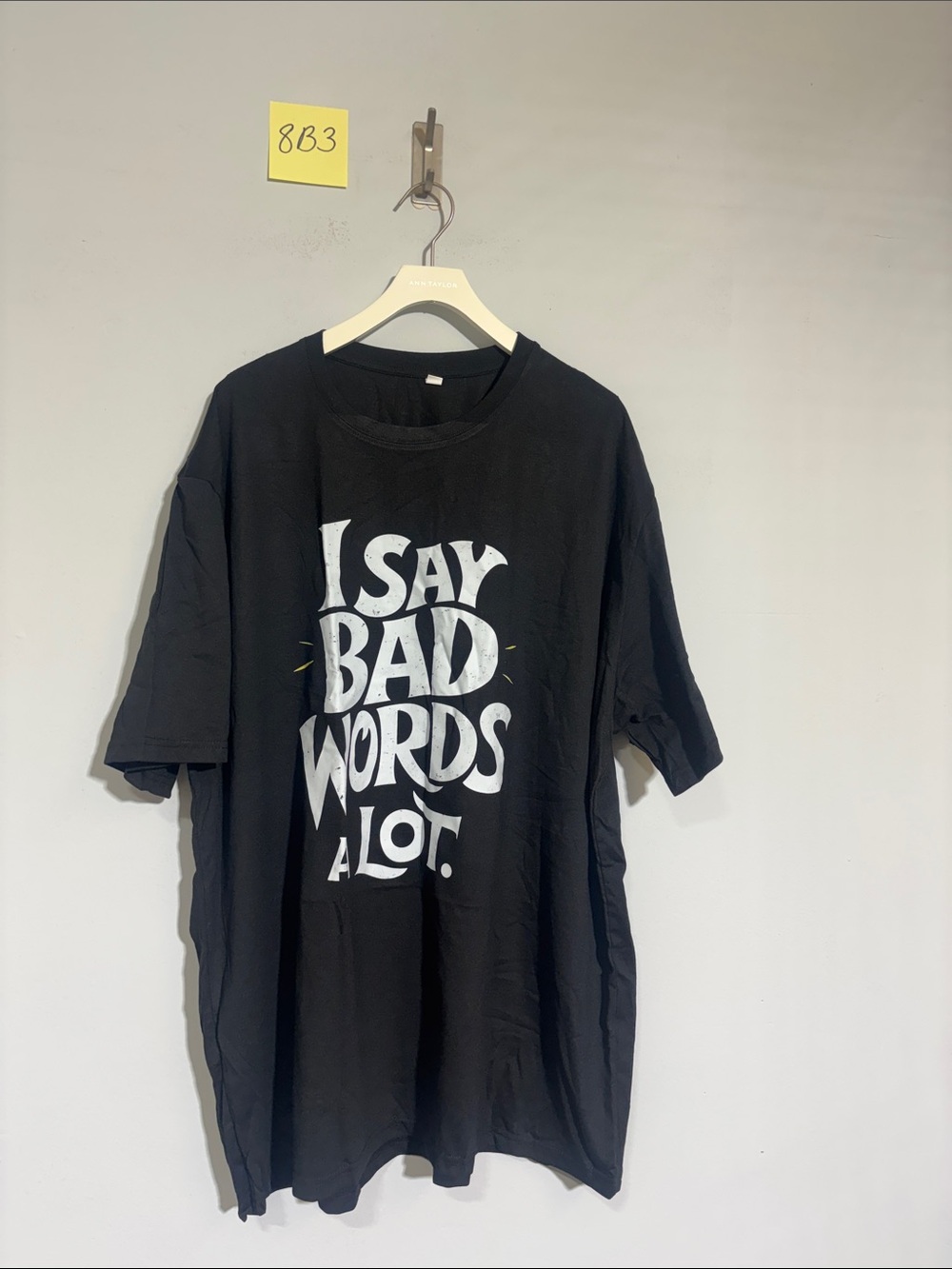 4XL graphic bad words tee